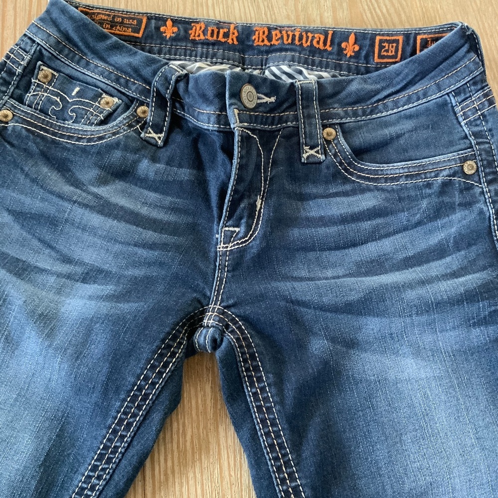 Rock Revival Jessica Straight leg jean